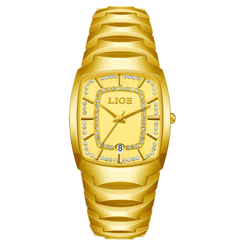 Ceramic Crystal Bracelet Watch